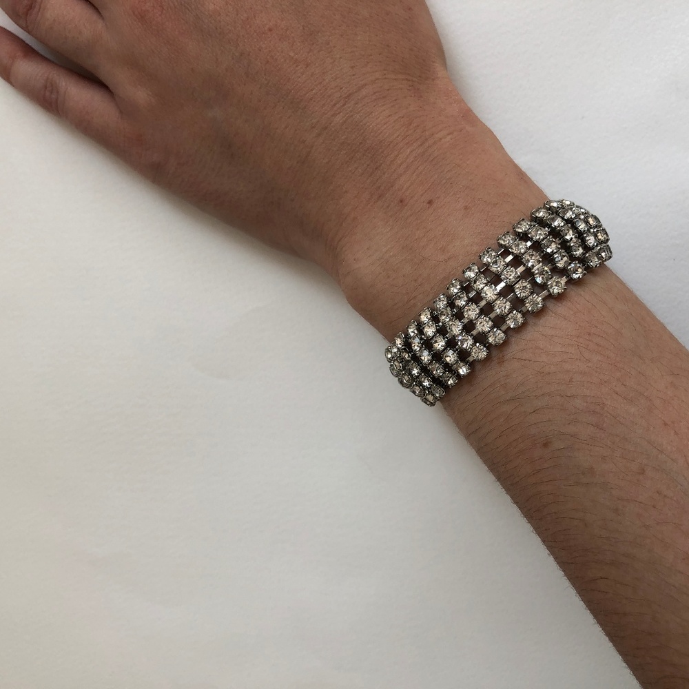 Vintage Rhinestone Bracelet